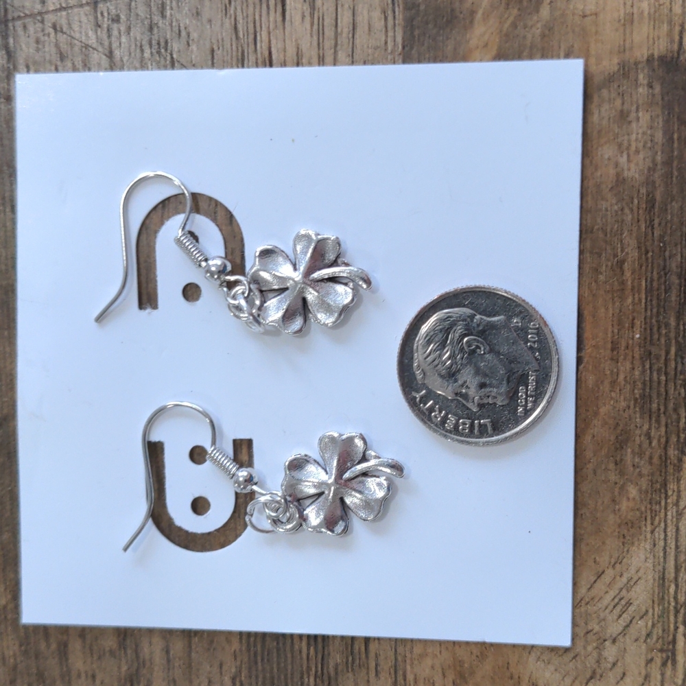 Four Leaf Clovers Silver